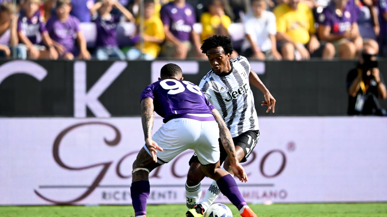 Cuadrado in Fiorentina-Juventus