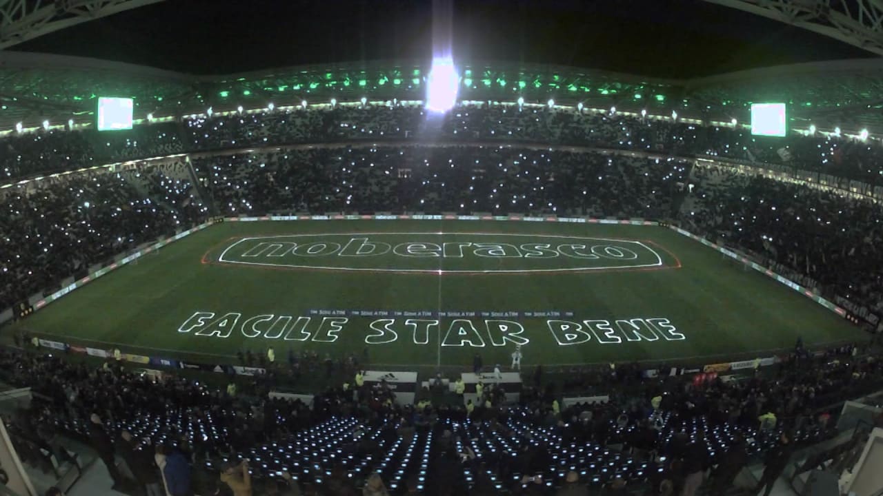 Spettacolo all'Allianz Stadium con Noberasco - Juventus