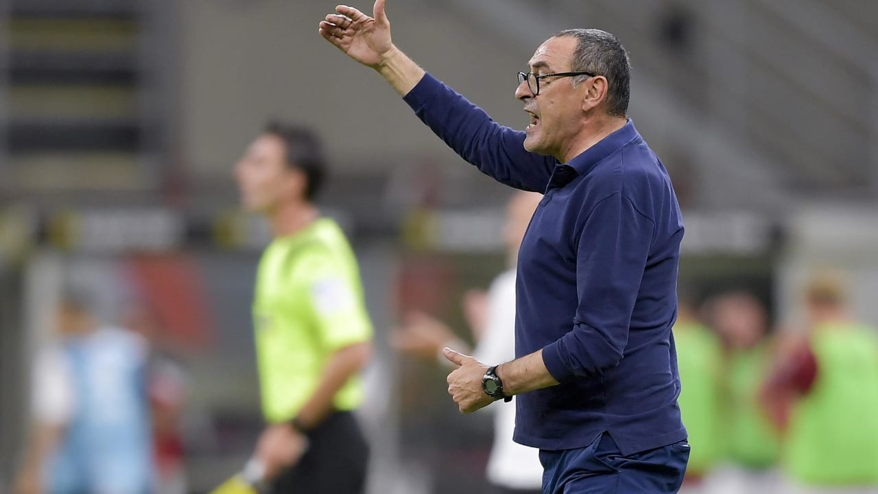 Sarri Milan Juventus 7 luglio 2020