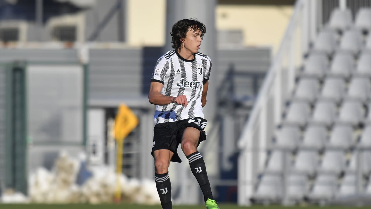 Martin Palumbo in azione durante Juventus Next Gen - Virtus Verona