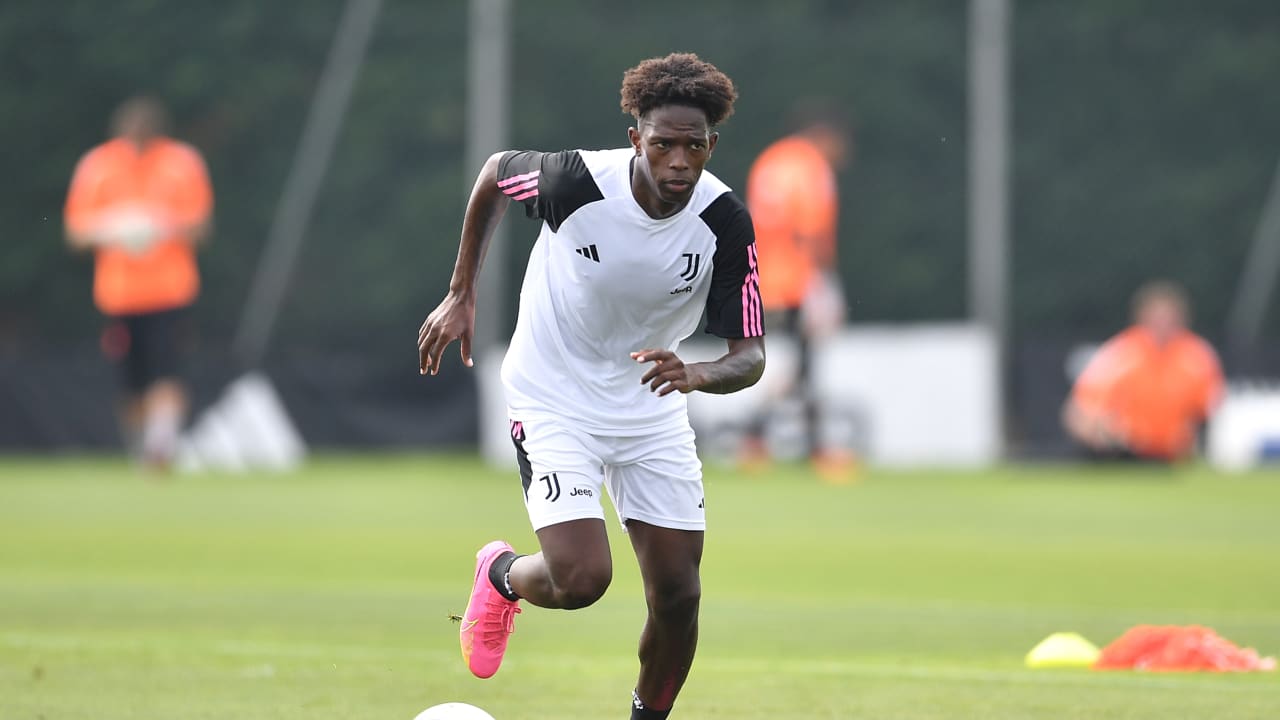 Felix Correia in allenamento con la Juventus Next Gen