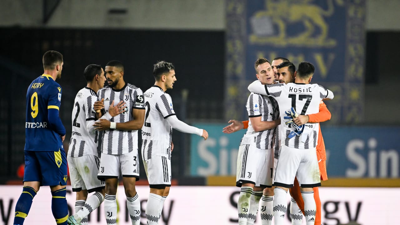 HELLAS VERONA-JUVENTUS 2022/23 fine partita