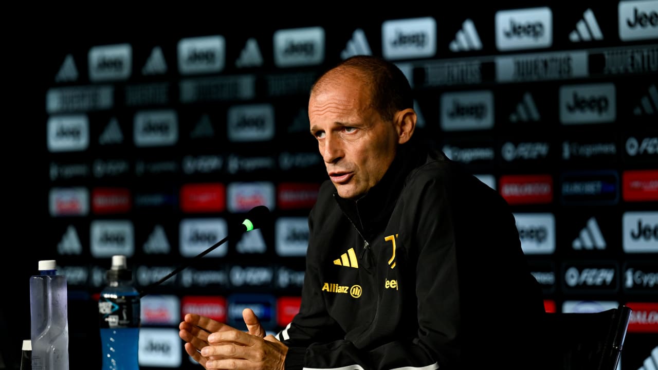 Allegri in conferenza