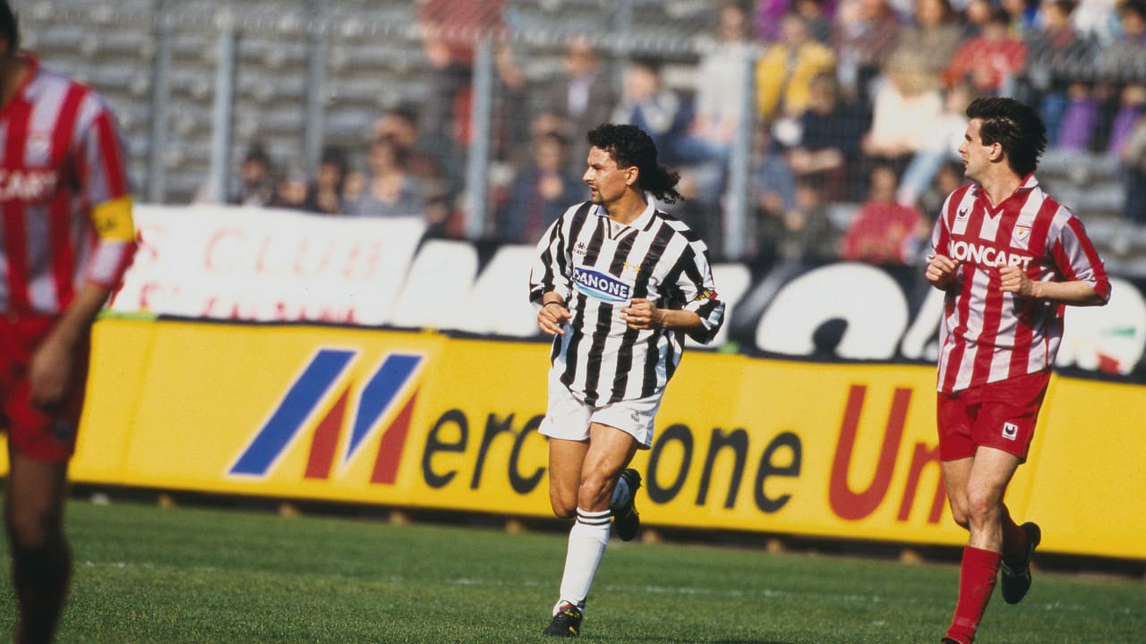 Roberto Baggio contro la Cremonese