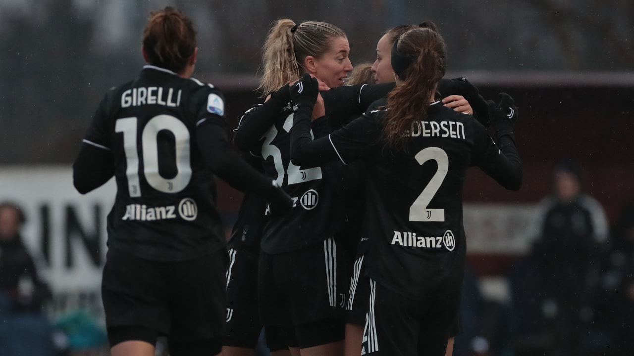 Brescia - Juventus Women | Esultanza dopo il gol di Sembrant