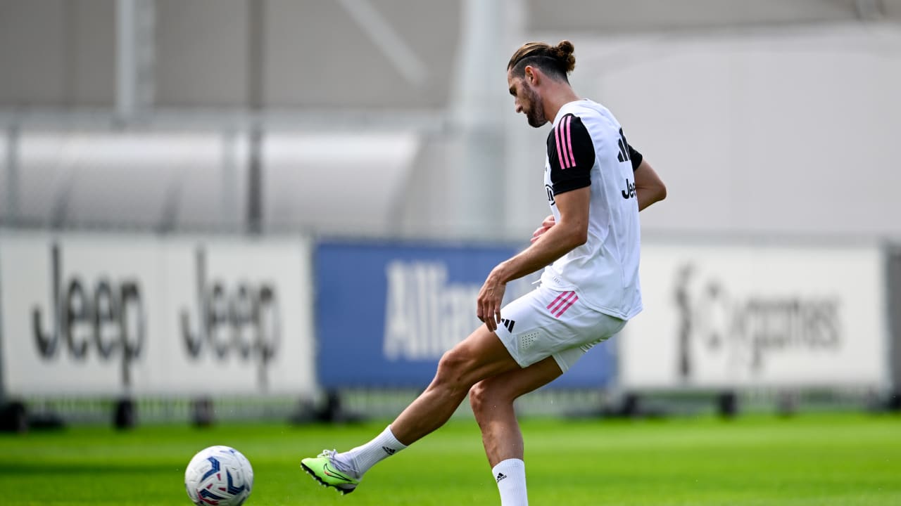 Adrien Rabiot in allenamento
