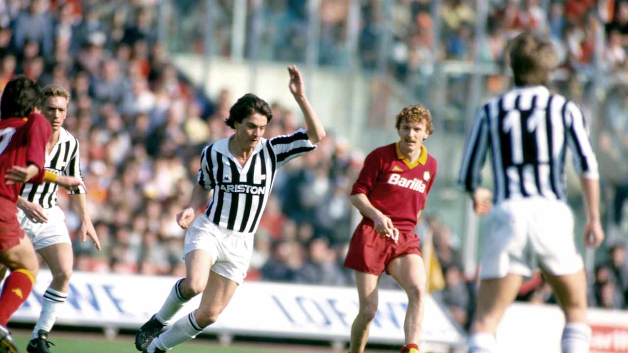 Manfredonia Boniek Roma-Juve