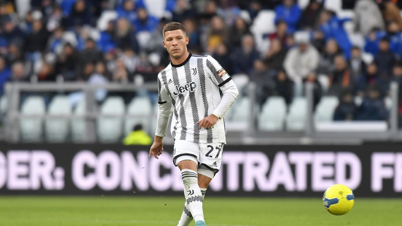 Michele Besaggio all'Allianz Stadium
