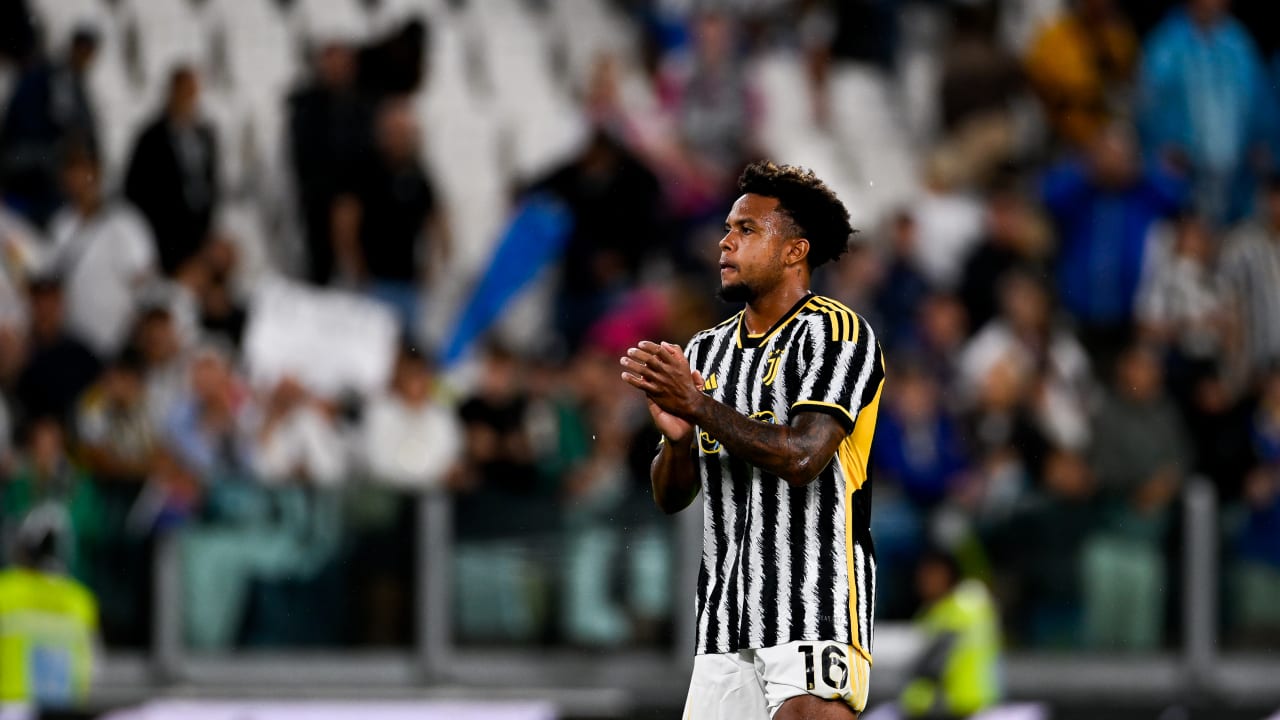 Weston McKennie after the match