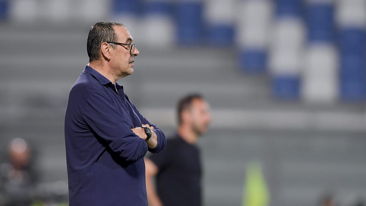 Sarri Sassuolo Juve 15 luglio 2020