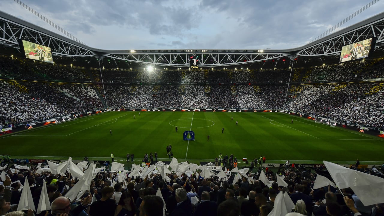 Coreografia all'Allianz Stadium