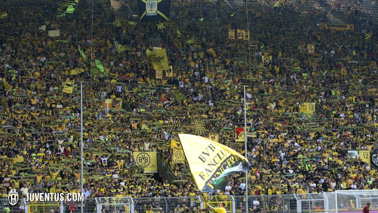Dortmund tifosi allo stadio