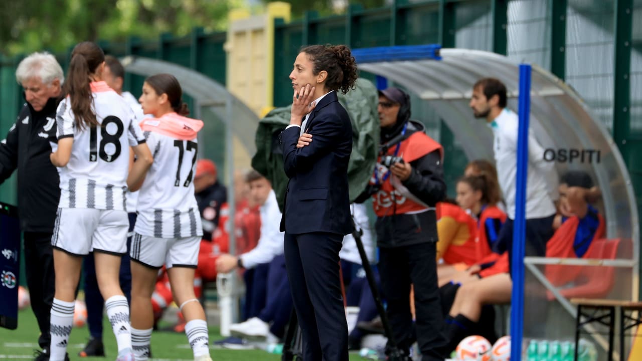 Silvia Piccini durante la semifinale Scudetto contro l'Inter