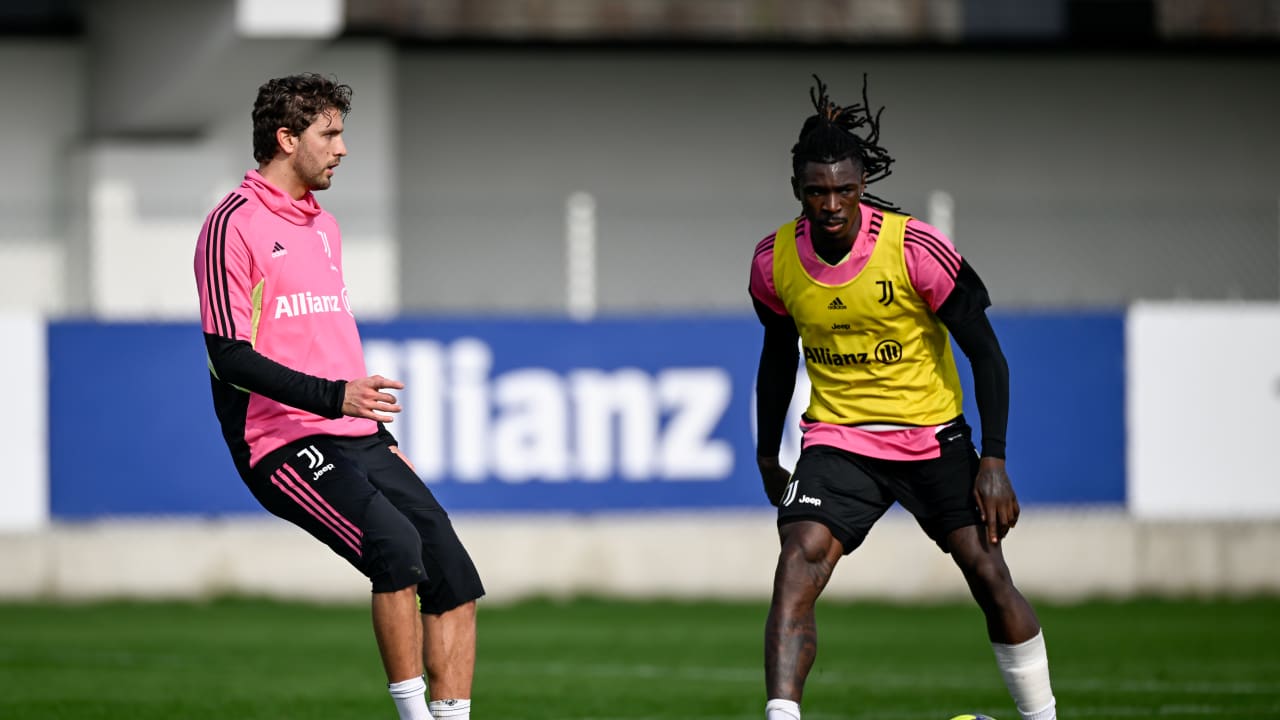 Locatelli e Kean al lavoro al JTC