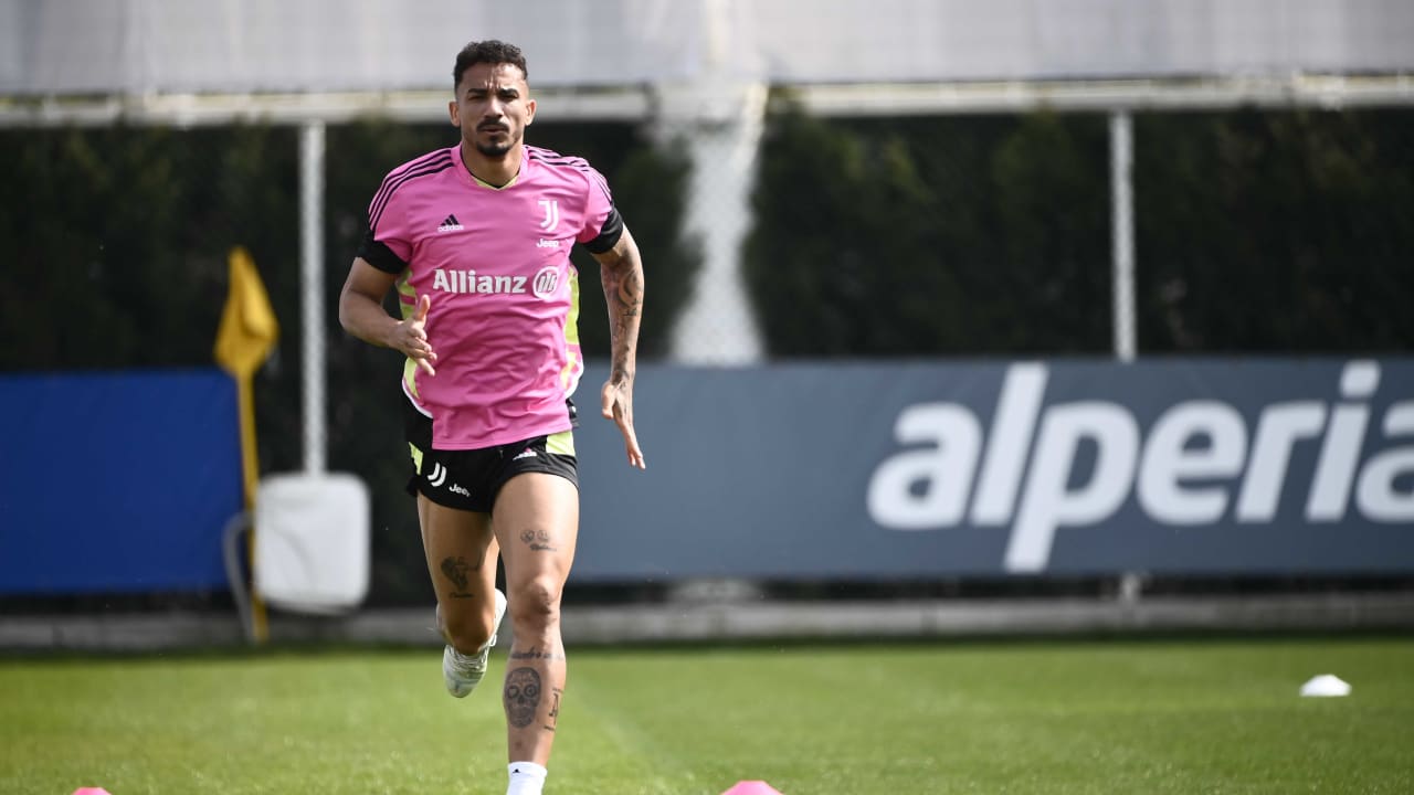 Danilo in allenamento