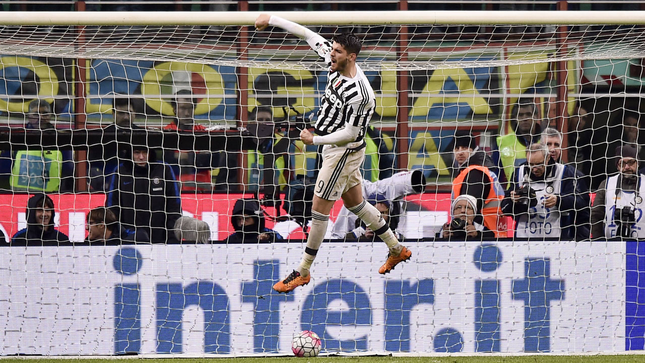 Inter Juve Morata Coppa Italia 2016