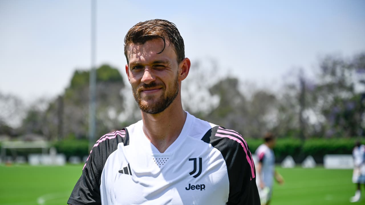 Daniele Rugani in tournée