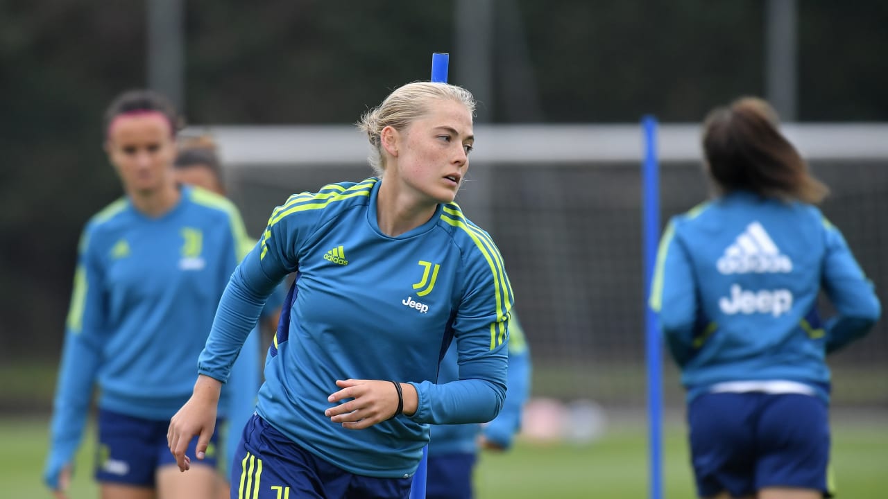 Paulina Nyström in allenamento