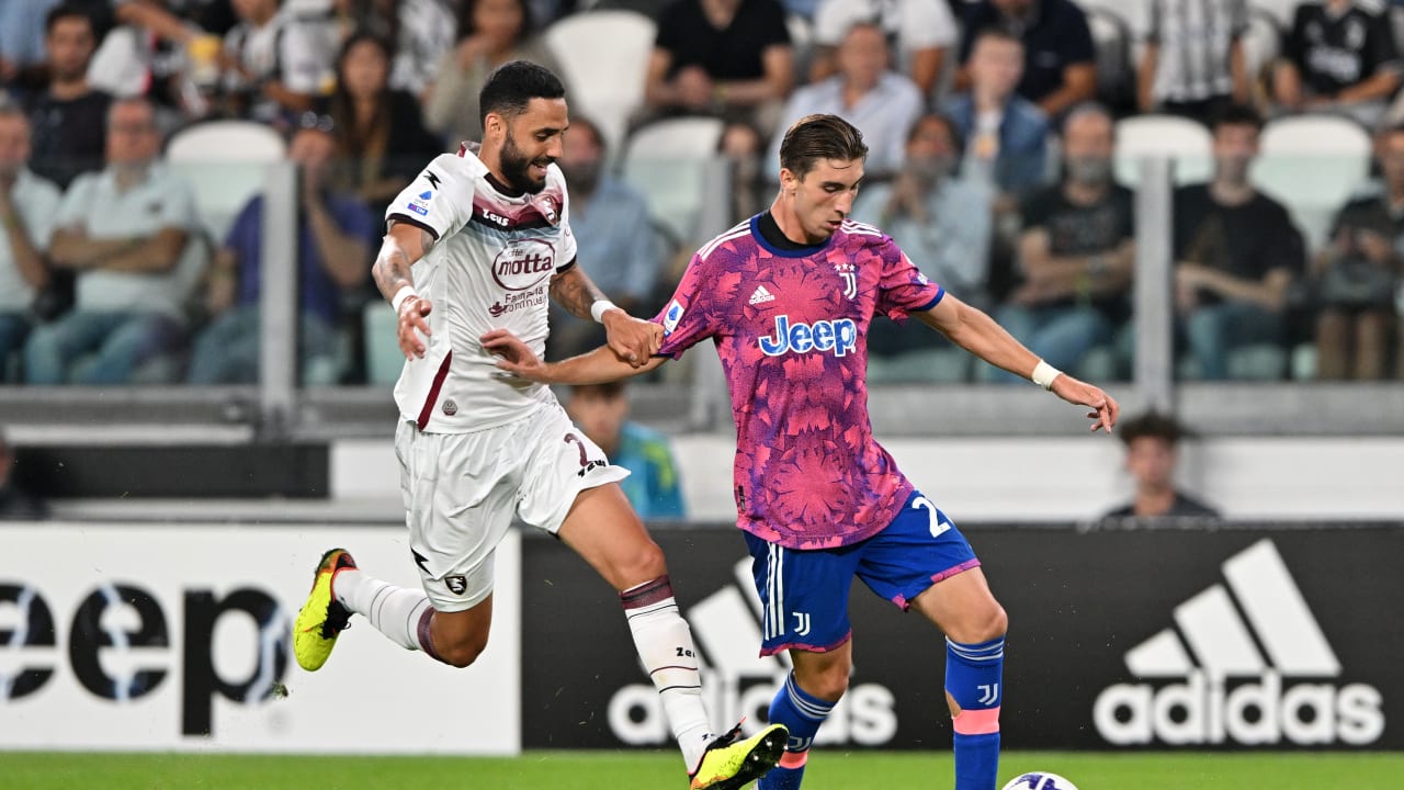 Fabio Miretti in Juventus-Salernitana