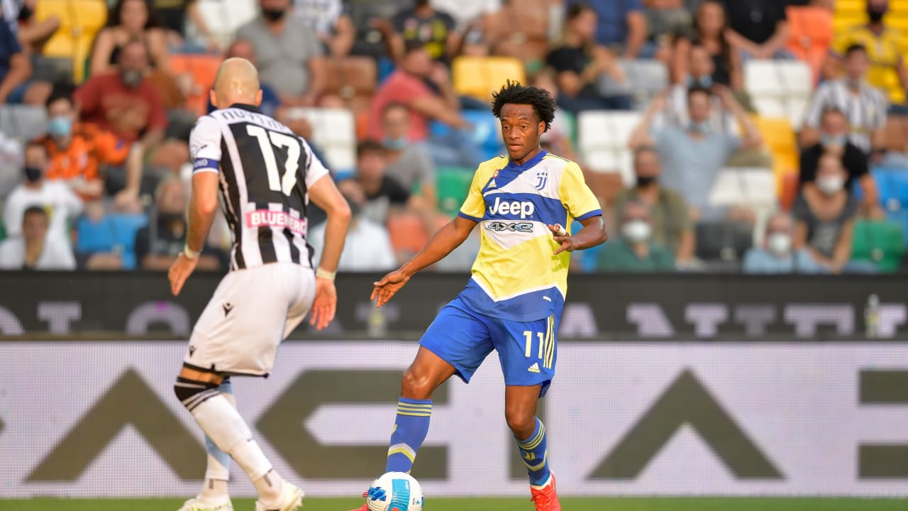 Cuadrado in Udinese-Juventus