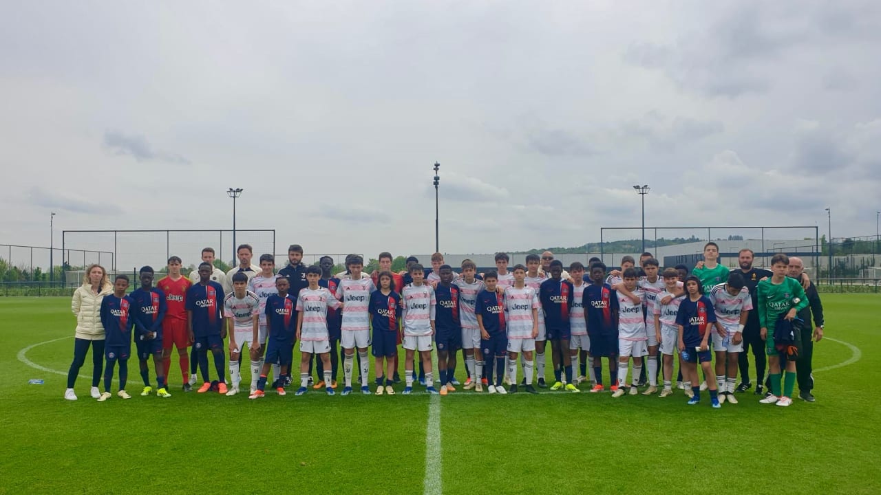 L'Under 14 di Andrea De Martini e i pari età del PSG