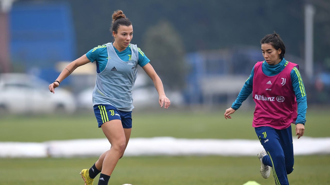 Arianna Caruso e Annahita Zamanian in allenamento