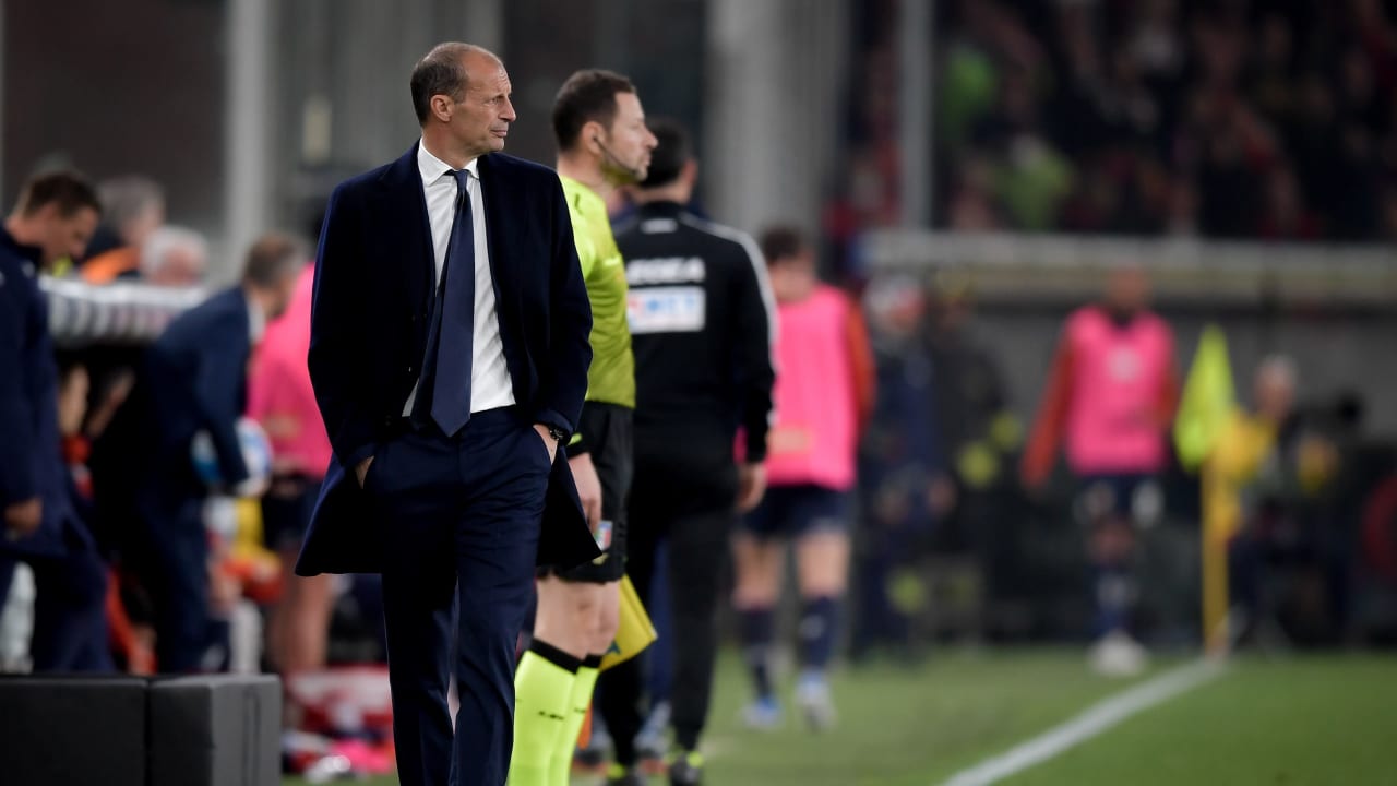 Allegri interviste post Genoa Juventus