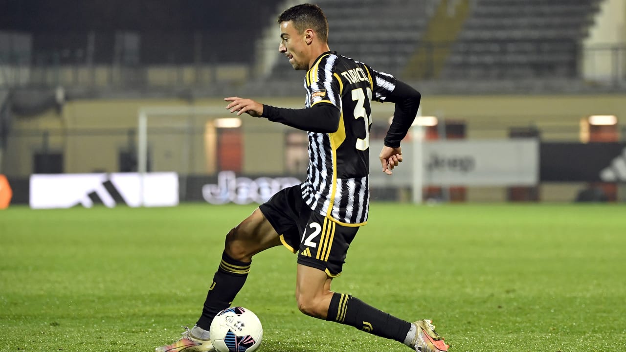 Filippo Turicchia con la Juventus Next