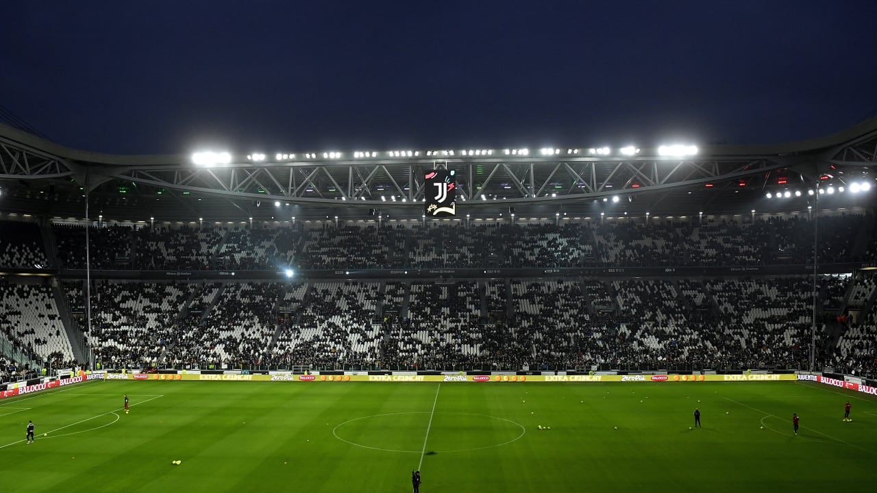 Panoramica dell'Allianz Stadium prima di Juventus - Udinese