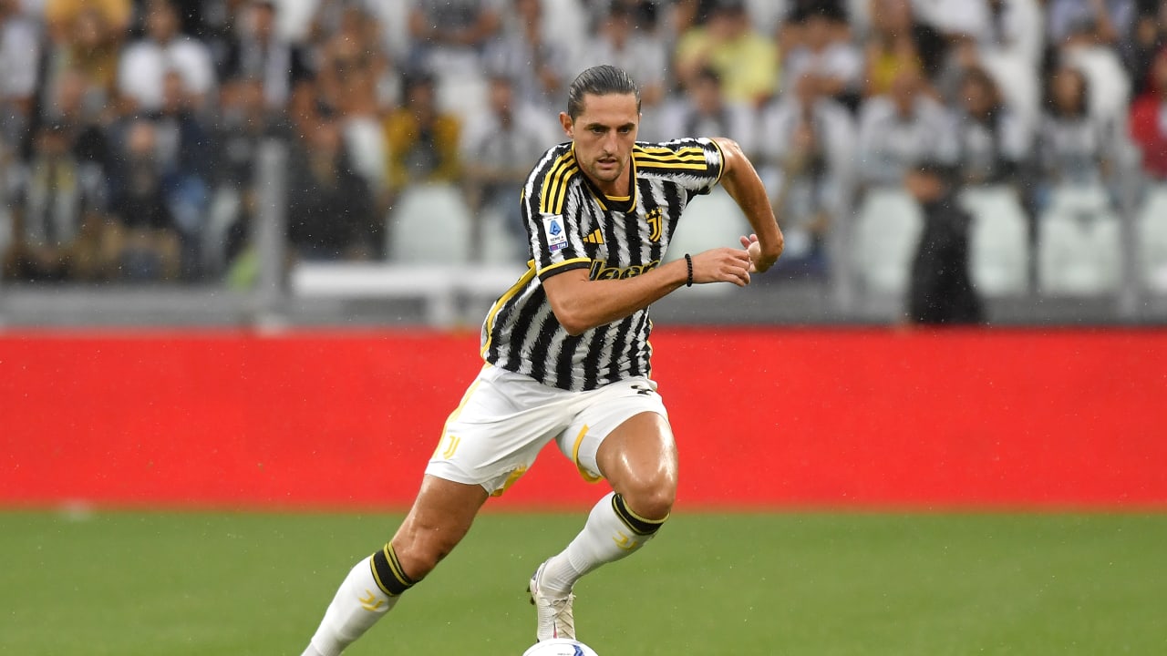 Rabiot in azione all'Allianz Stadium