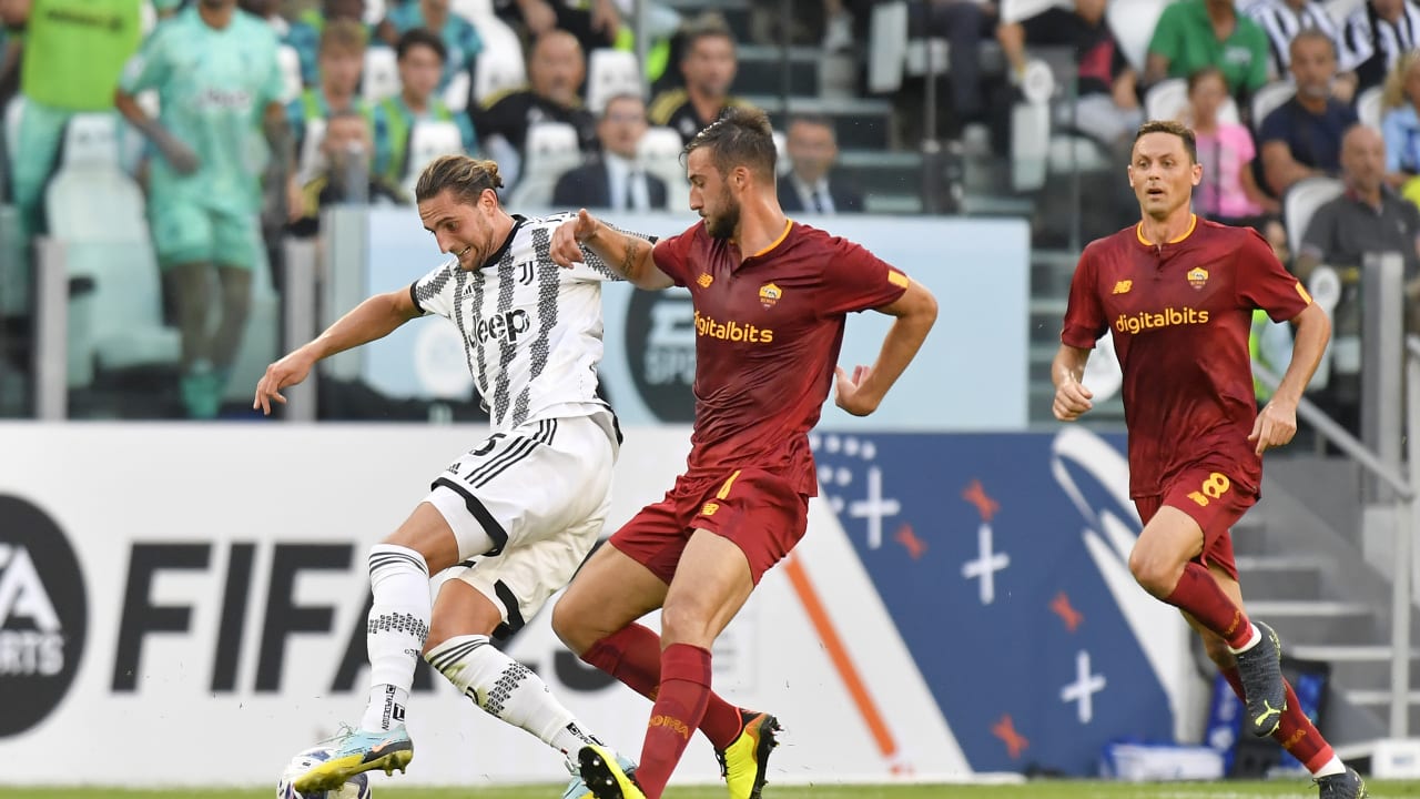 Adrien Rabiot in Juve-Roma