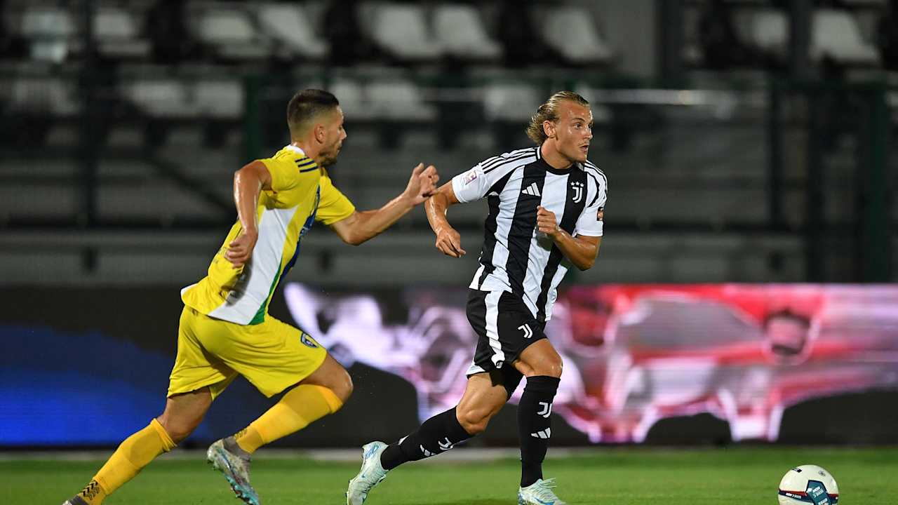 Gabriele Mulazzi durante Juventus Next Gen-Audace Cerignola