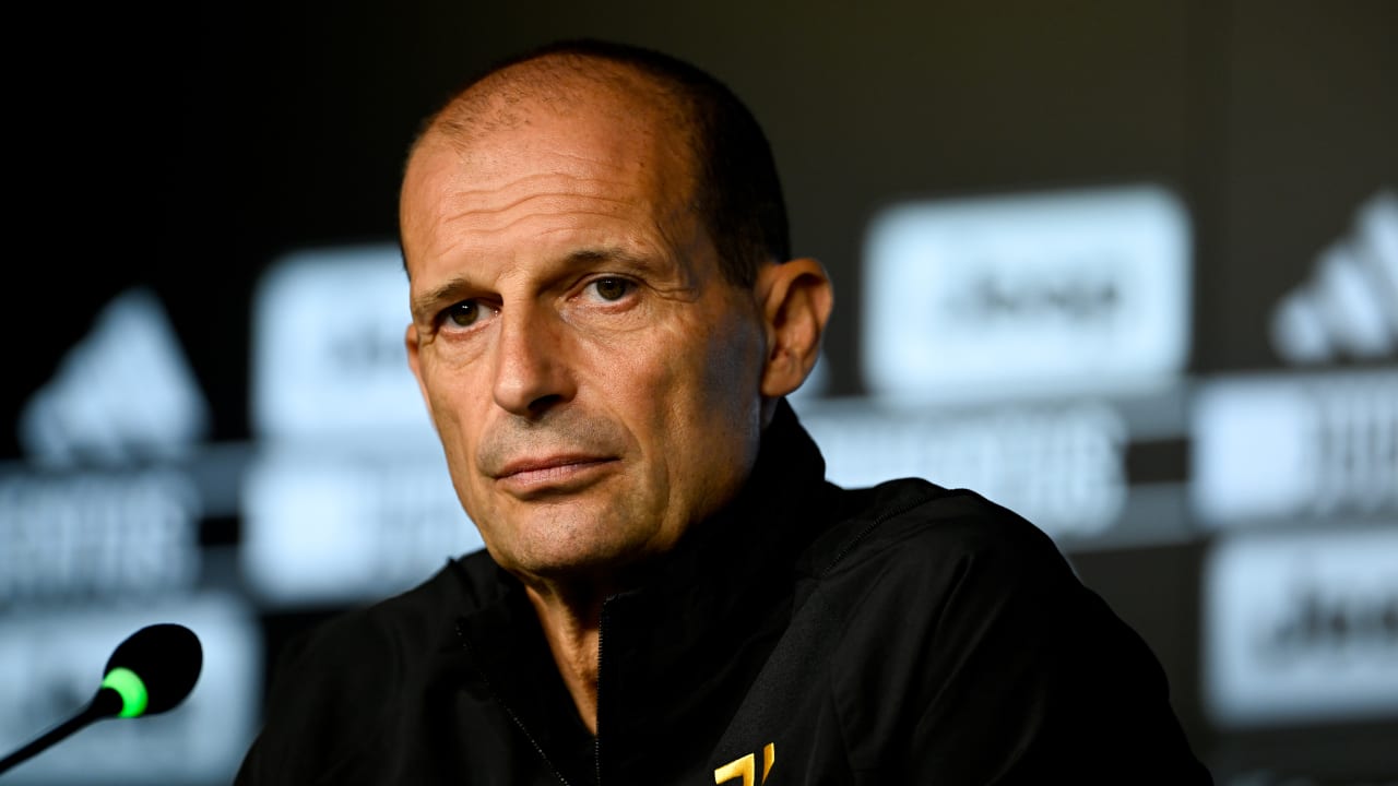 Massimiliano Allegri in conferenza stampa