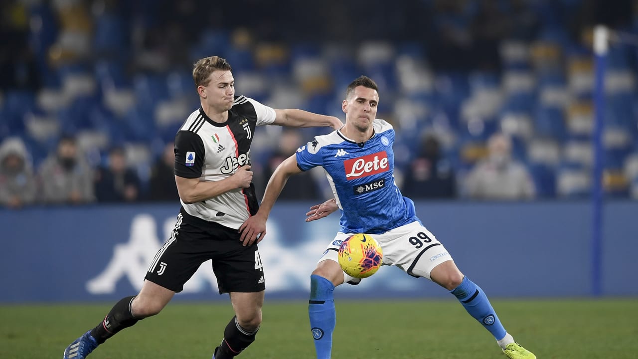 Milik De Ligt Napoli Juventus 