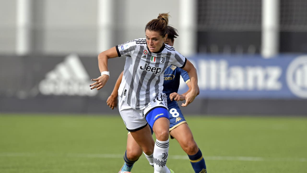 Cristiana Girelli contro la Fiorentina