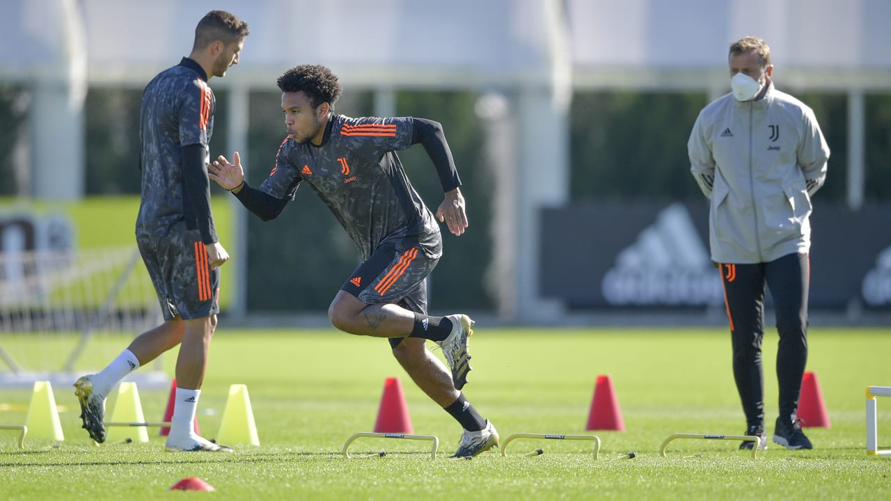 mckennie bentancur training ucl