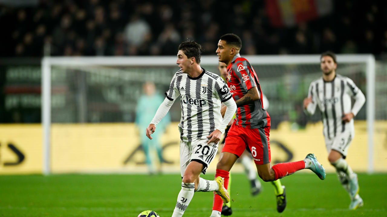 Fabio Miretti in Cremonese-Juventus