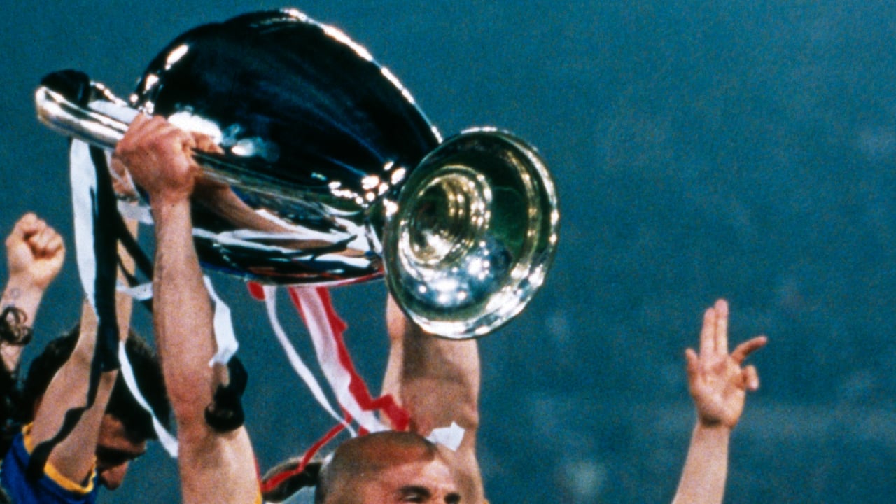 3 Photos Originales Gianluca Vialli – Juventus, Préparation été 1995, 20x25cm