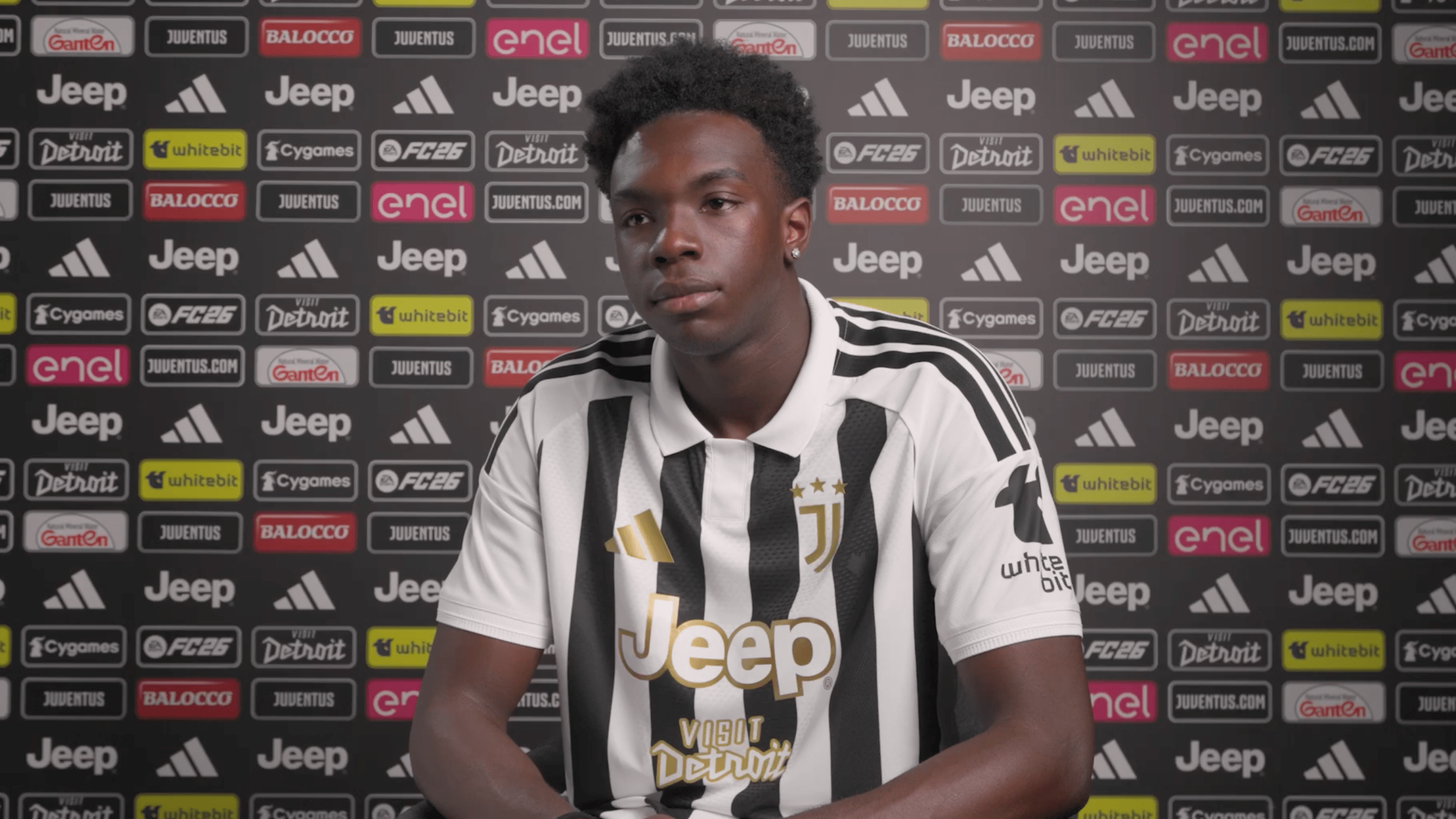 La prima intervista in bianconero di Ekhator