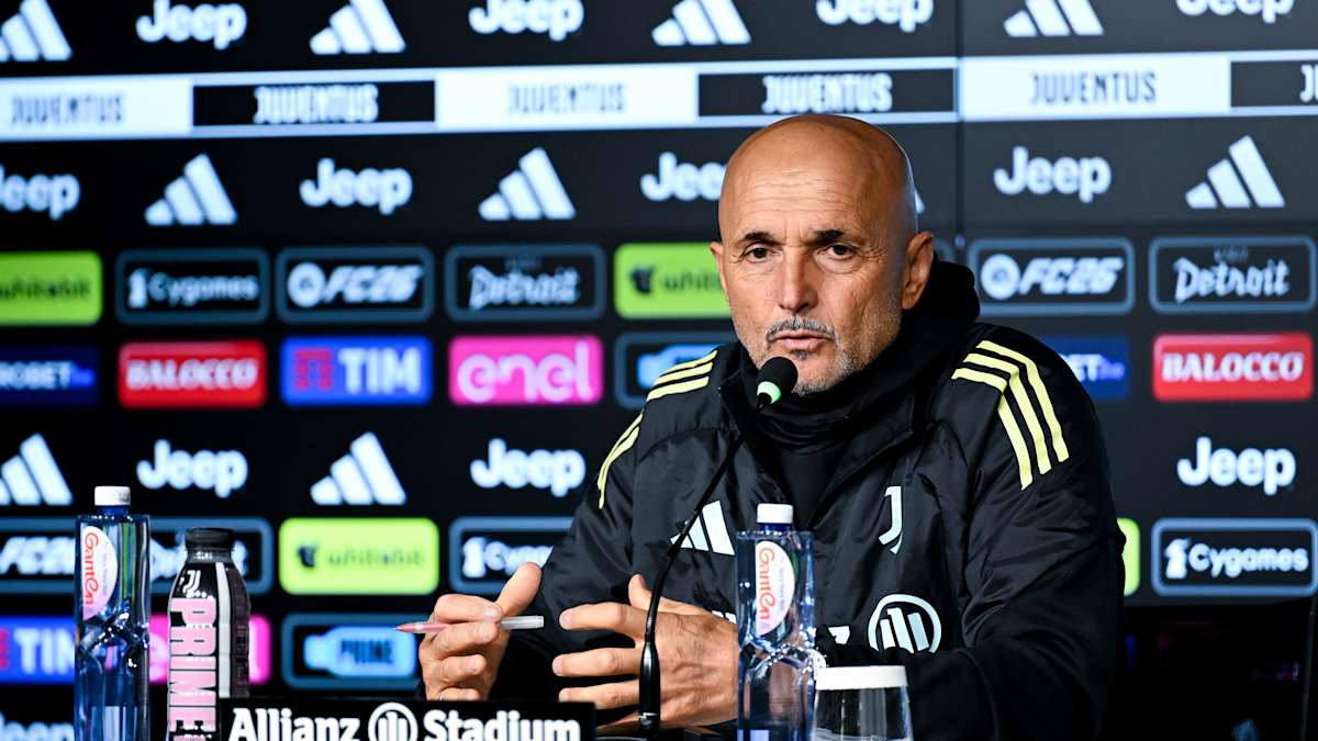 Luciano Spalletti presenta Juventus - Genoa
