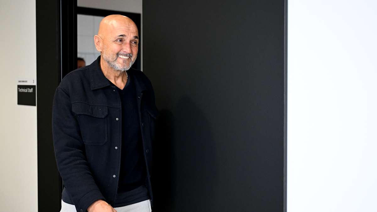 Il primo giorno di Luciano Spalletti in bianconero