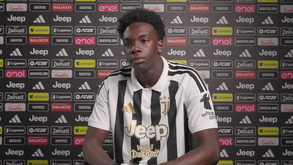 La prima intervista in bianconero di Ekhator