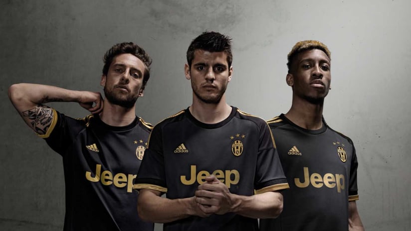adidas and Juventus present third jersey for 2015 16 Juventus
