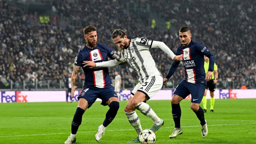 Juventus - PSG | Rabiot: «Giocato una buona partita»