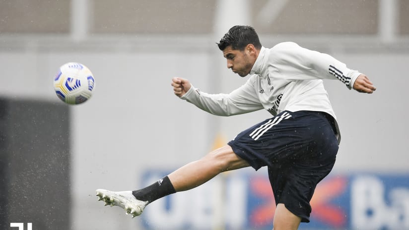 Morata | Allenamento | 02/10/2020