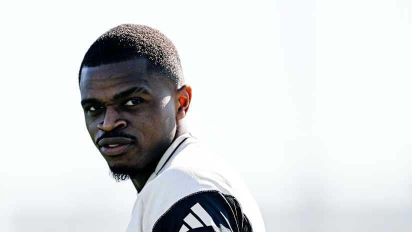 Juventus training ahead of Galatasaray