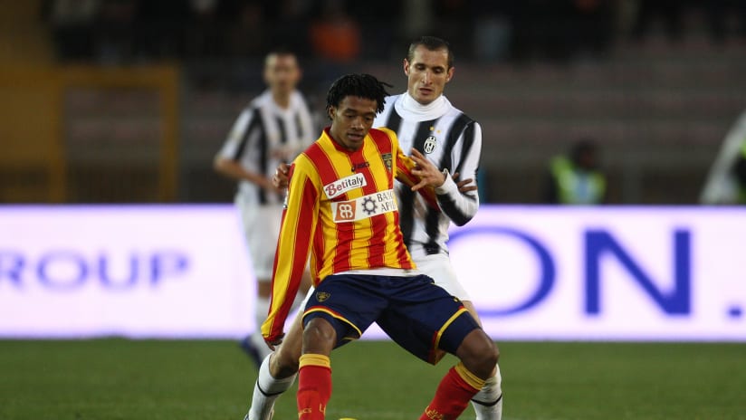 Chiellini Cuadrado Lecce Juve