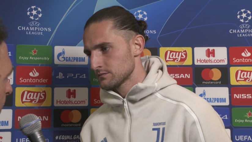 Lione - Juventus | Rabiot: «Approccio alla gara troppo timido»