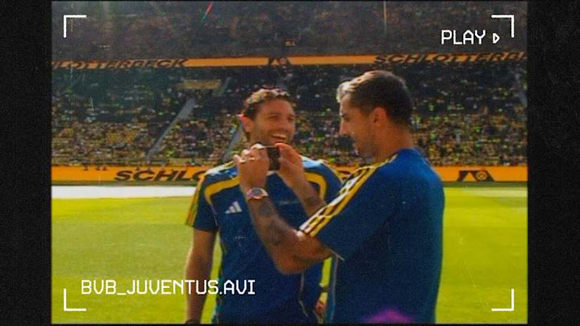 Borussia-Juve | Behind the Scenes...90's style!
