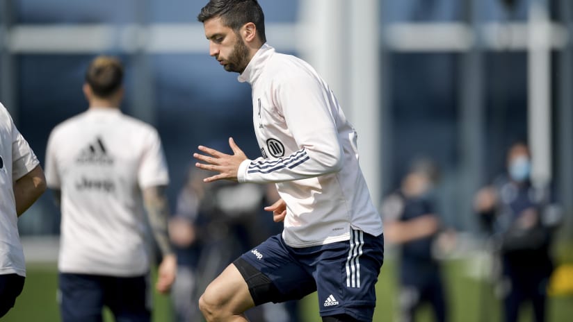 Allenamento con vista sulla Fiorentina